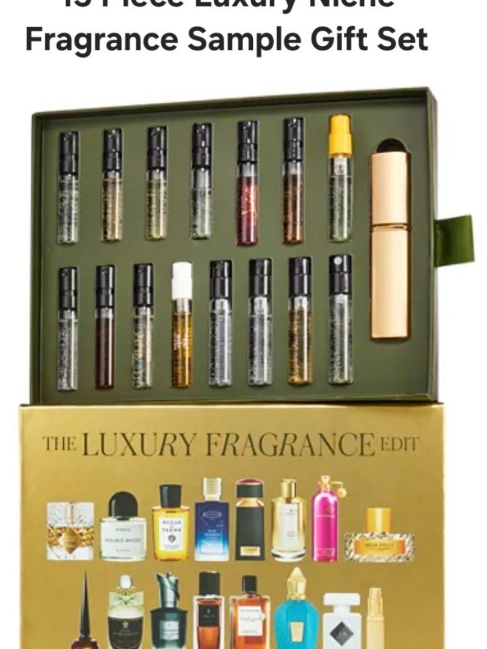 Bloomingdale's The Luxury Fragrance Edit Set Niche Perfume Sampler for Women